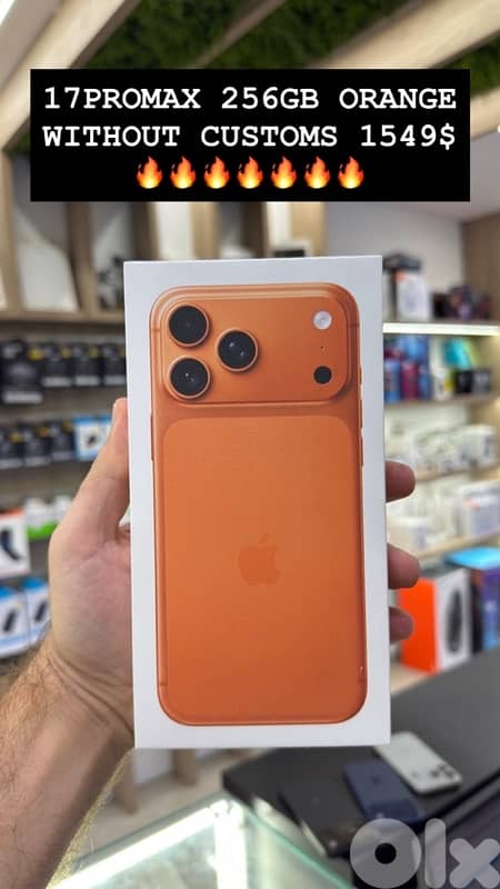IPHONE 17promax 2TB Sim esim 0