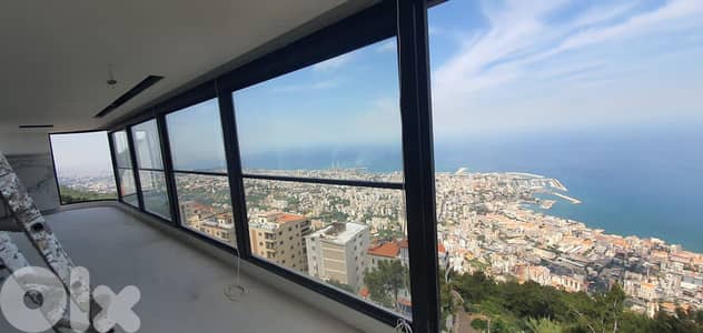 Rooftop in harrisa for sale, sea view للبيع شقة مع منظر خلاب في حريصا