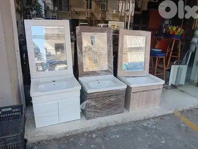 مغاسل اونكستري جداد مع مراية