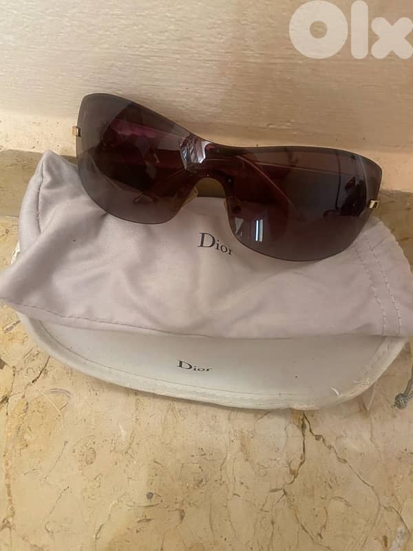 Dior Sunglasses +Dior case and pouch 0