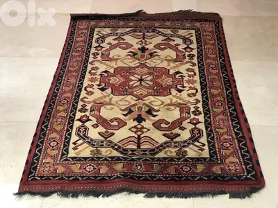 Kargai Rug Handmade Knotted Afghan