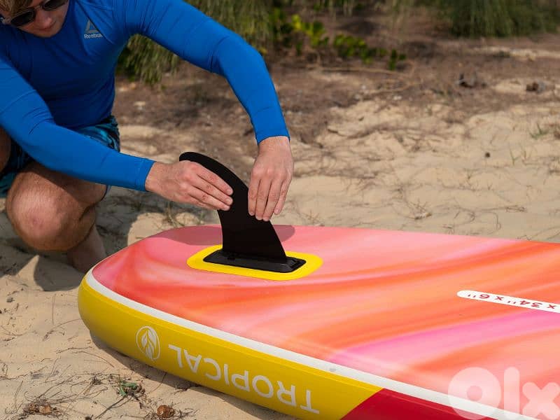 BIGFLY Tropical stand up paddle board SUP & Kayak (2 in 1) 8