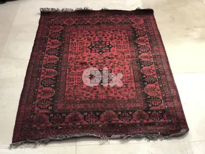 Afghan - 1980s Vintage Bokhara Rug