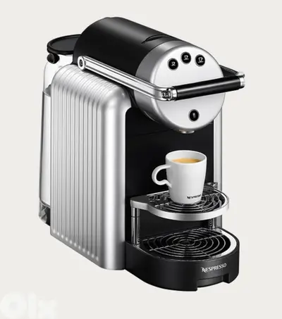 New Nespresso Reduced price Zenius Aluminium coffee machine