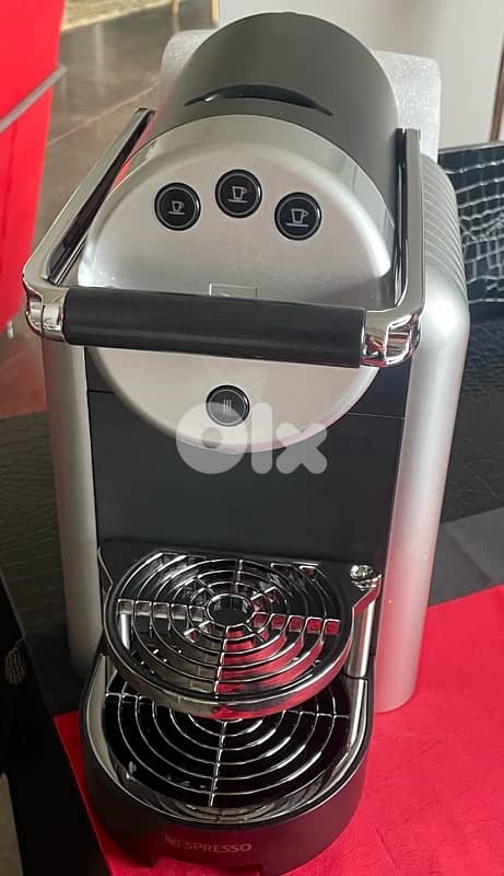 New Nespresso Reduced price Zenius Aluminium coffee machine 2
