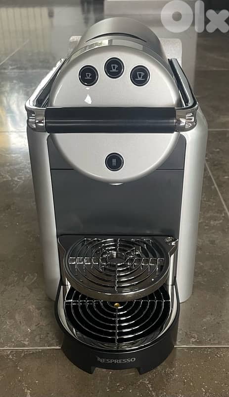 New Nespresso Reduced price Zenius Aluminium coffee machine 5