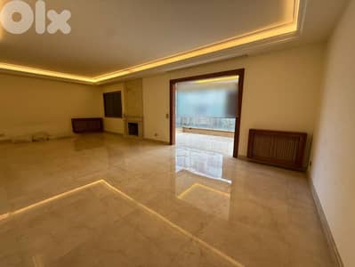 SPACIOUS APARTMENT FOR SALE IN BAABDA PRIME WITH TERRACE, (BA-462)