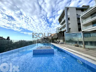 Pool+Gym+View+Garden, Modern flat 4 Sale Yarze, Yarzeh للبيع في اليرزة