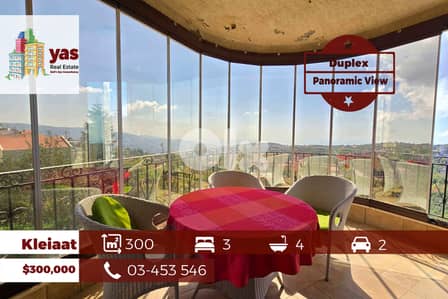 Kleiaat 300m2 | Duplex | Panoramic View | Decorated | New | DA/NK