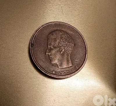 Belgium 20 Francs 1981 King Baudouin. KM# 160