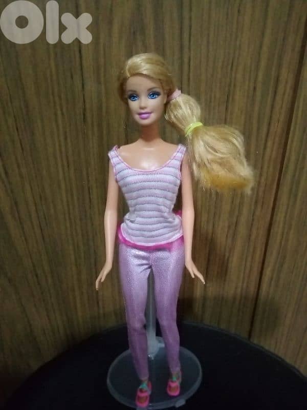 Barbie IRON ON STYLE Mattel2000 own Outfit+Shoes as new doll Flex legs 0