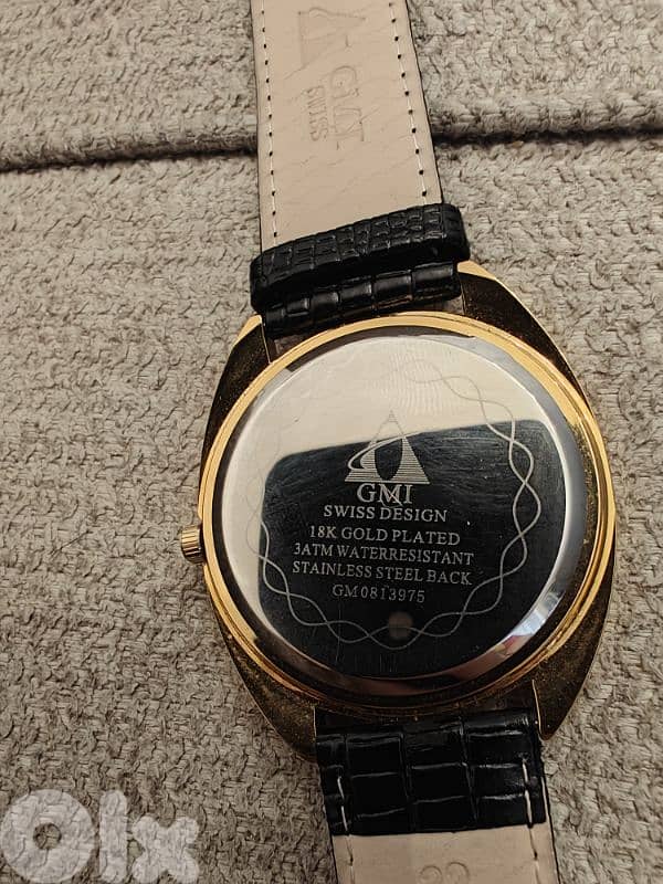 GMI 18k gold plated watch 4