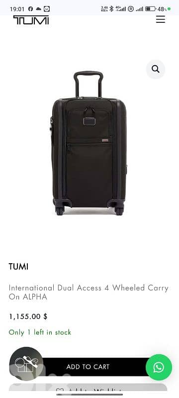 Tumi luxurious 2 travel Bags-Rarely used, perfect condition 8