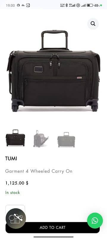 Tumi luxurious 2 travel Bags-Rarely used, perfect condition 10