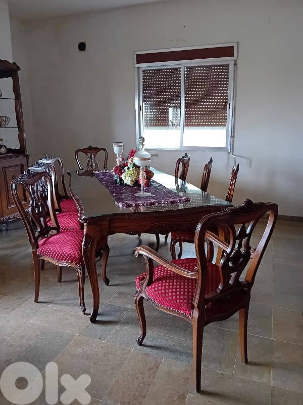 Dining room full set 8 chairs 2