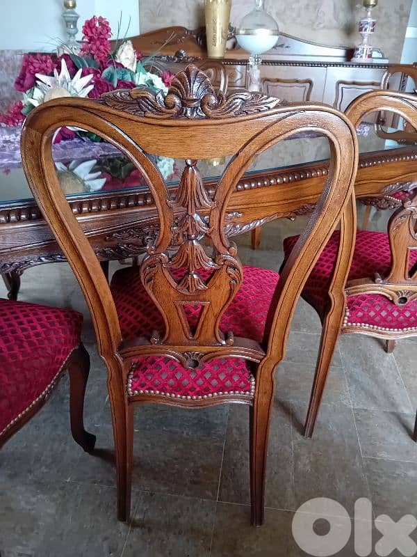 Dining room full set 8 chairs 4