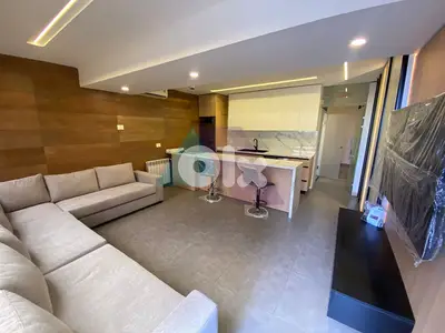 1 bedroom furnished apartment+sea view 4rent in Haret Sakher- حارة صخر
