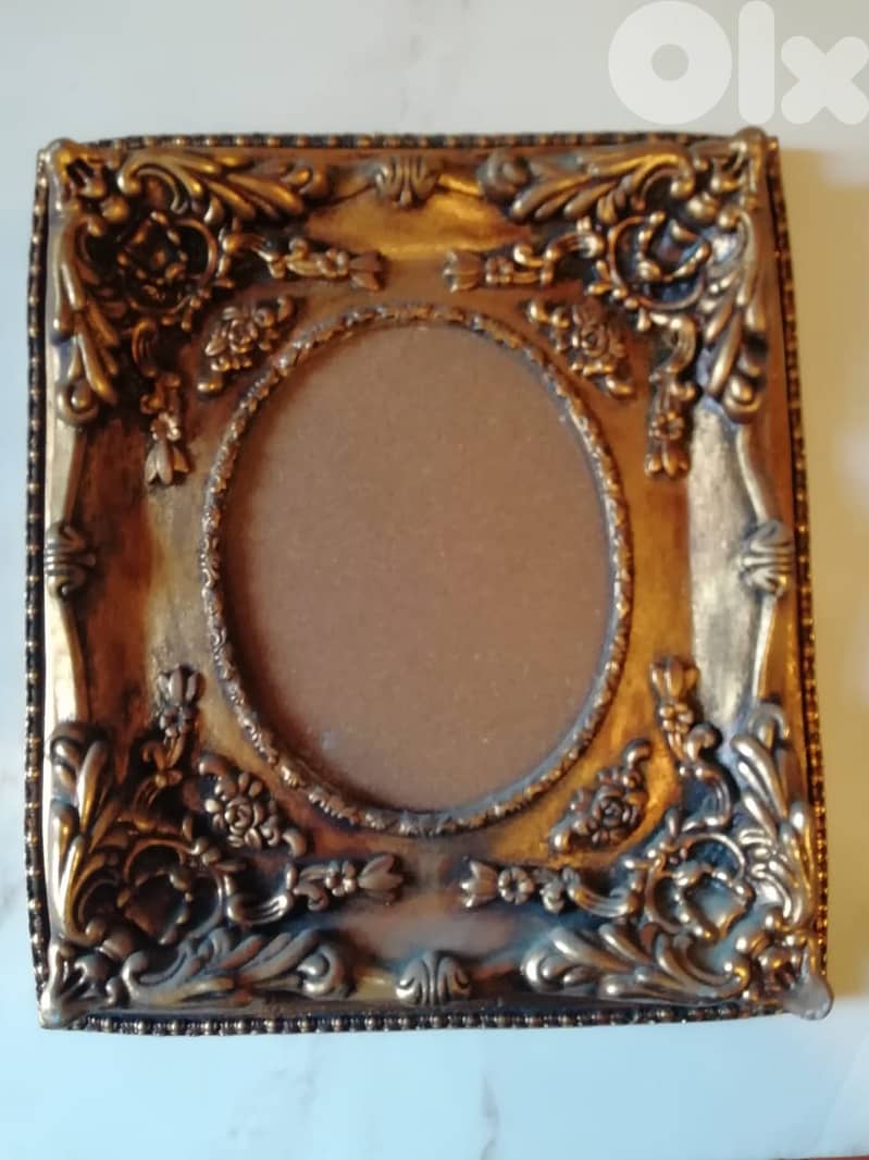 Retro style frame size 34*40 oval photo size 21*17cm 0