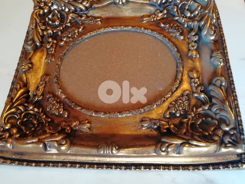Retro style frame size 34*40 oval photo size 21*17cm 2
