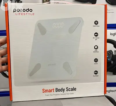 Porodo lifestyle smart body scale white
