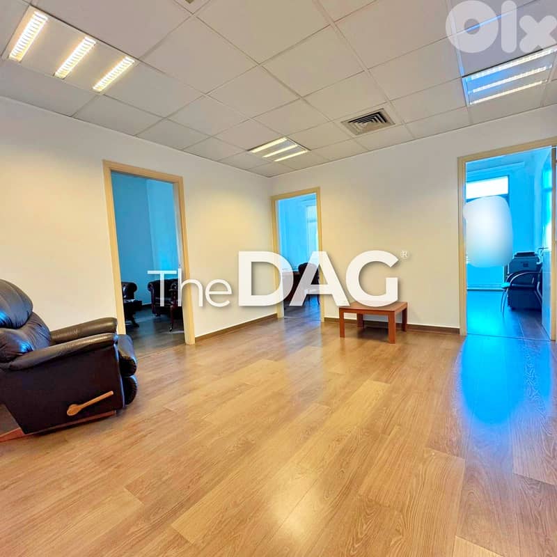 100 SQM Prime Office for Rent in downtown Facing Beirut Souks 0