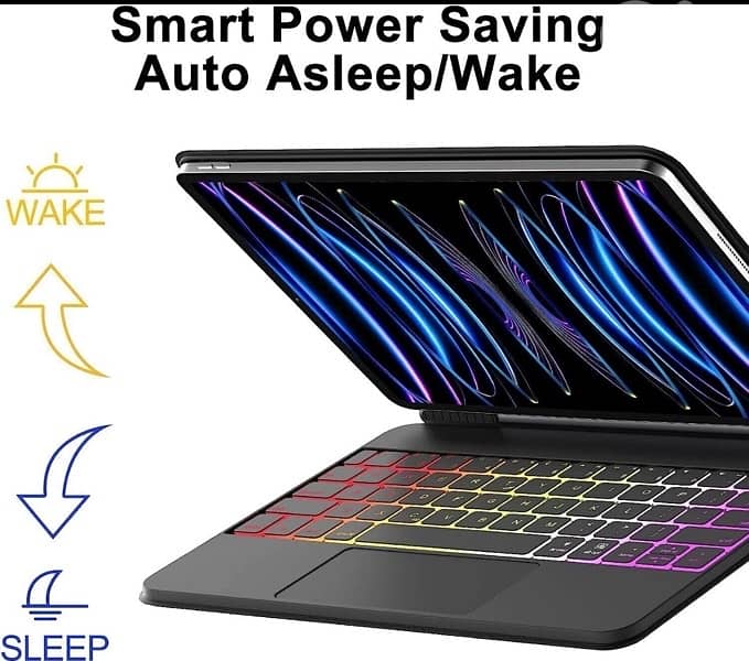 Magic Keyboard with Touchpad for iPad Pro, iPad Air 10.9'' 5