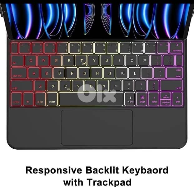 Magic Keyboard with Touchpad for iPad Pro, iPad Air 10.9'' 7
