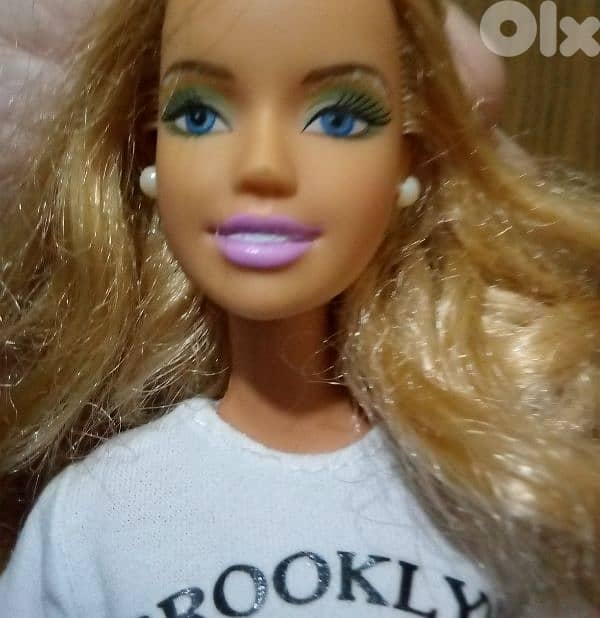 Barbie Mattel 2000ish great doll Bend legs +brand tag Outfit+Shoes=25$ 1