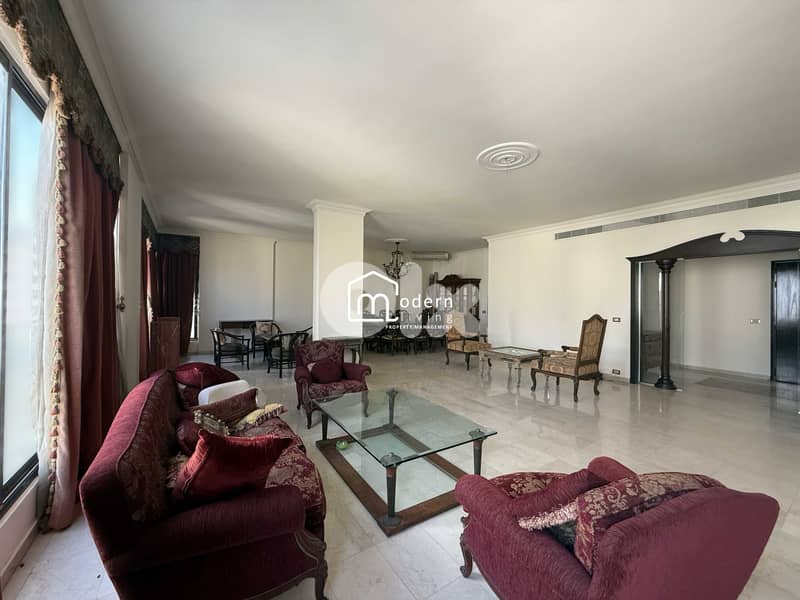 300 Sqm - Apartment For Rent in Ain El Tineh 0
