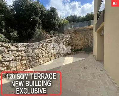 120 sqm terrace, in a new building in Batroun/البترون REF#RI127127