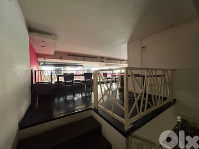RESTAURANT FOR RENT - BADARO BEIRUT مطعم للايجار بدارو بيروت
