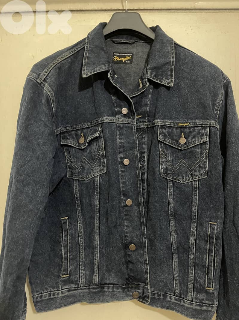 WRANGLER JEANS jacket size xxl brand new. 8