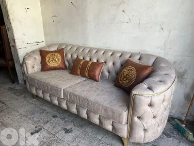 طقم كنبايات شستر فيلد شبه جديد