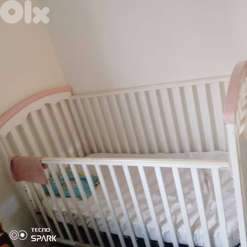 Bed for baby & kids with mattress 0
