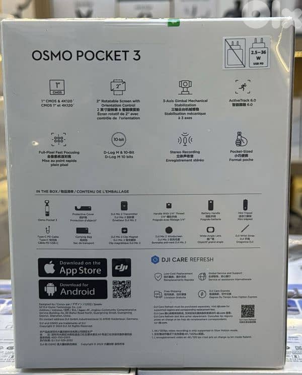 Dji osmo pocket 3 creator combo 1