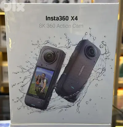 Insta360 x4 8k 360 action cam 330$