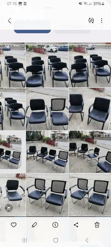 مستلزمات مكاتب كراسي متحرك سابت اوروبي شبه جديد