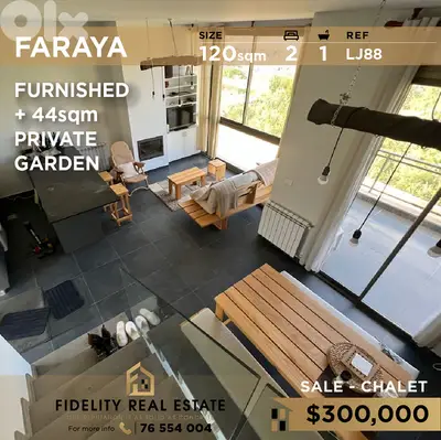 Chalet for sale in Faraya LJ88 شاليه للبيع في فاريا