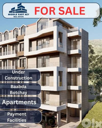 Apartments For Sale in Baabda-Botchay/شقق للبيع في بعبدا بطشاي