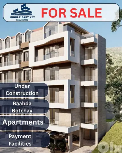 Apartments For Sale in Baabda-Botchay/شقق للبيع في بعبدا بطشاي