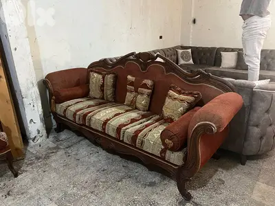 طقم كنبايات خشب زان