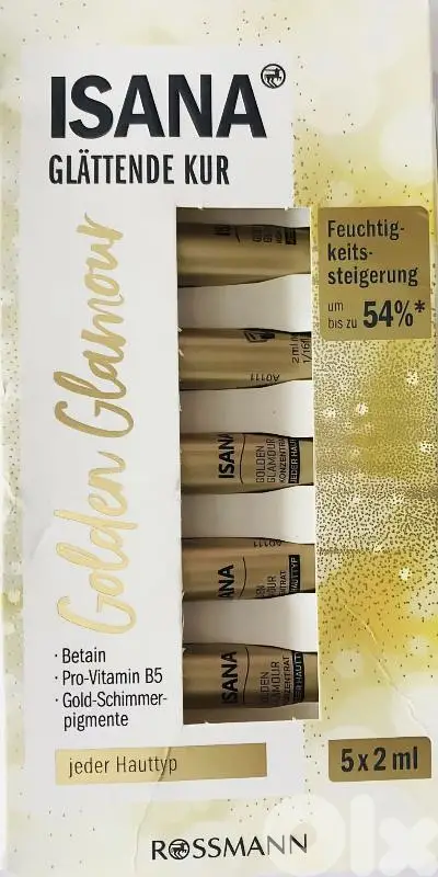 ISANA Golden Glamour smoothing treatment/3$ delivery