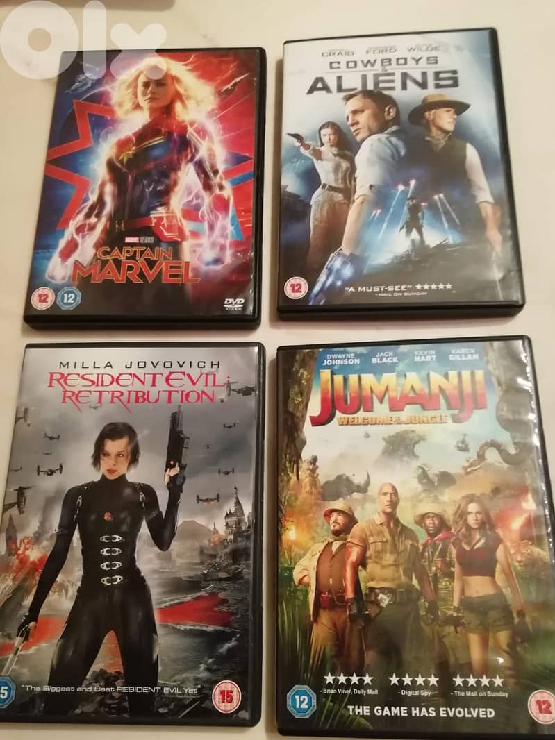 Original DVD & Blu-ray movies ask for titles & prices 0