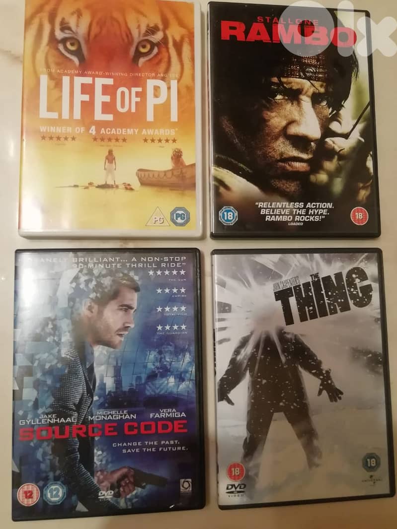 Original DVD & Blu-ray movies ask for titles & prices 7