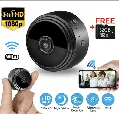 Wireless Mini Camera with Night Vision and Wide Angle/4$ delivery