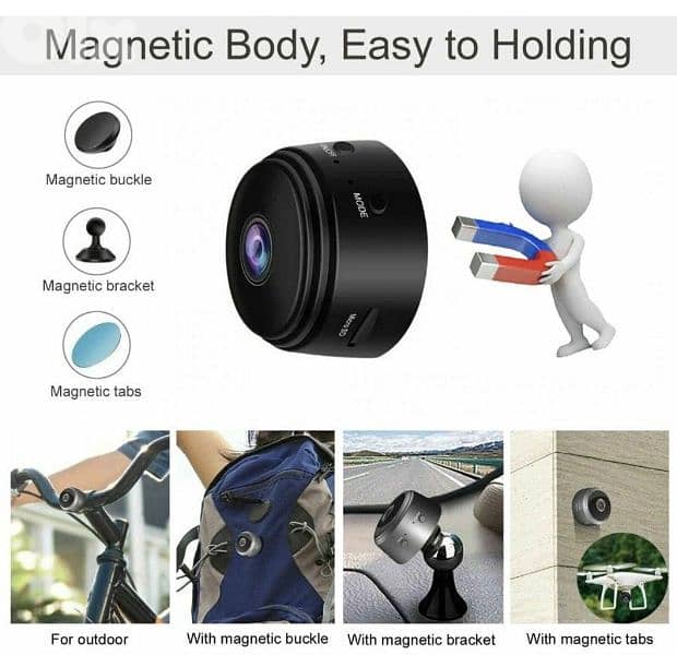 Wireless Mini Camera with Night Vision and Wide Angle/4$ delivery 1