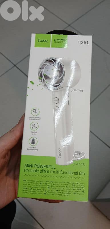 Hoco hx61 rechargeable portable handheld 0