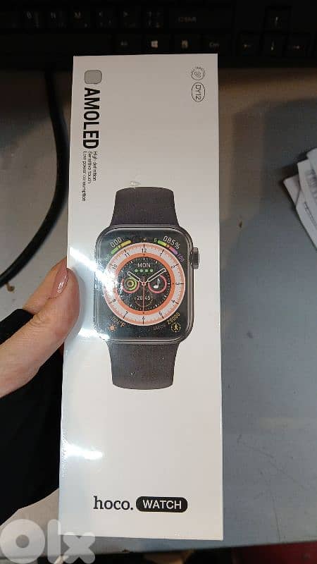 Hoco dy12 amoled smart watch 0