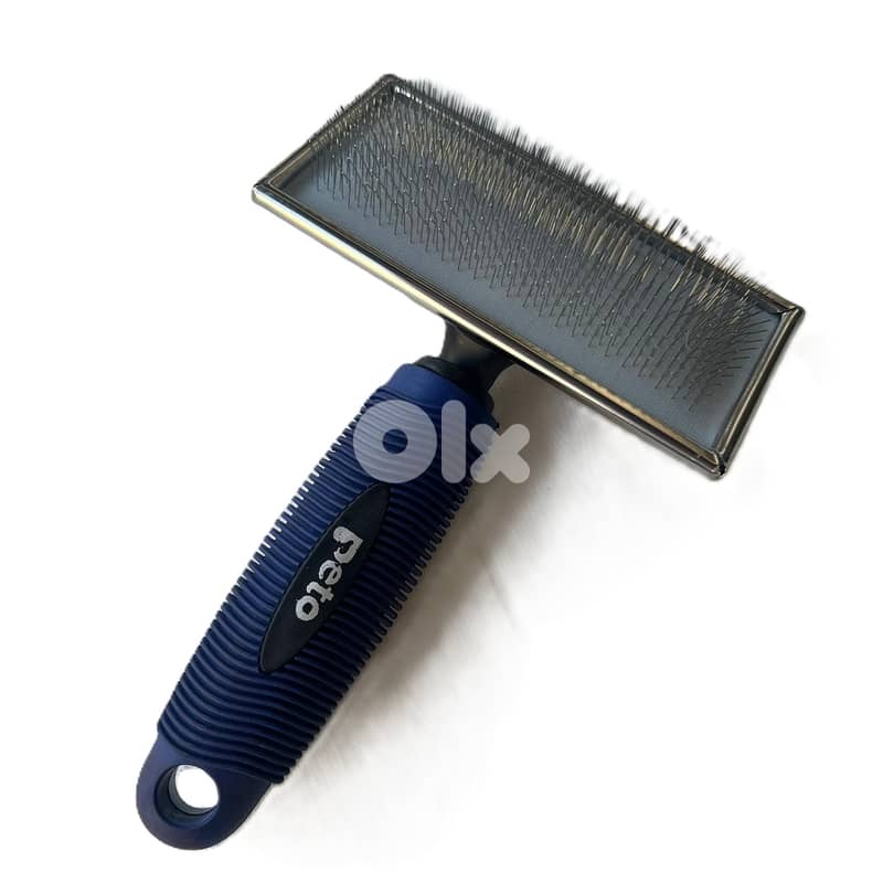 Medium Pet Slicker Brush for Dogs & Cats – Tangle-Free Grooming Tool 0