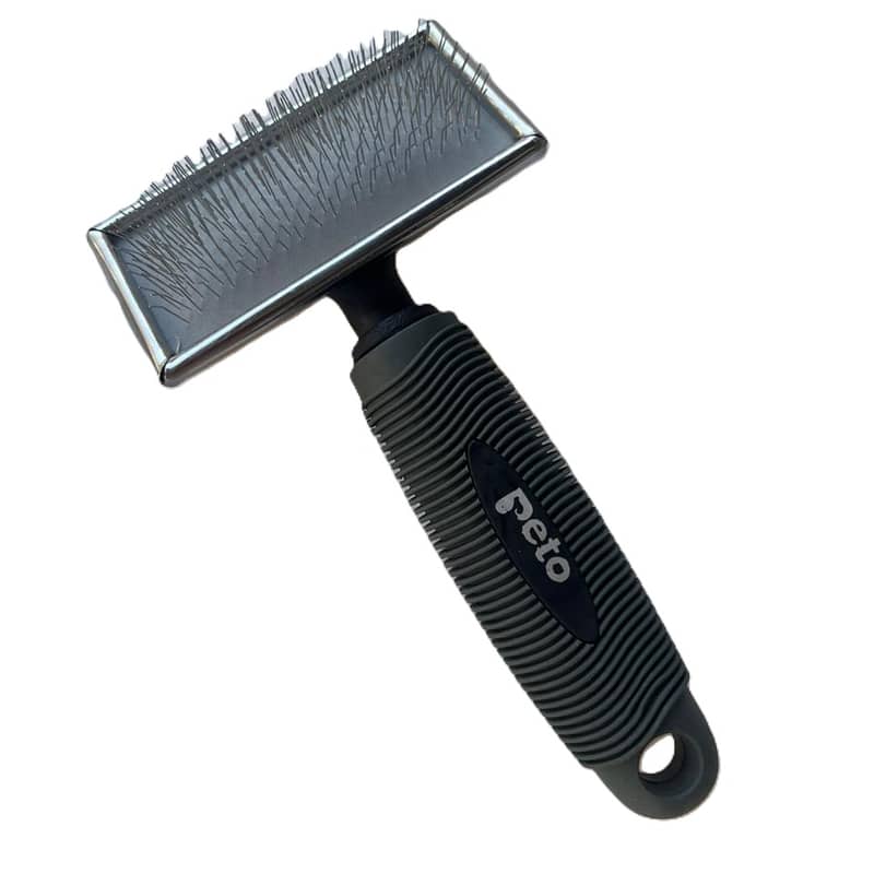 Small Pet Slicker Brush for Dogs & Cats – Gentle & Effective Grooming 0